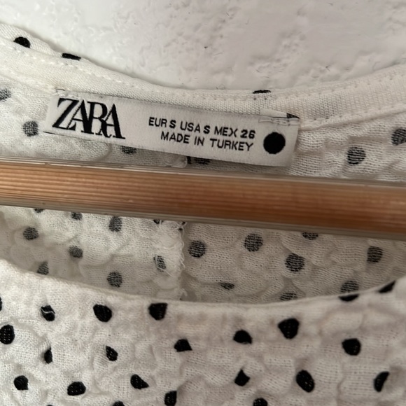 Polka dot Zara top - Picture 2 of 3